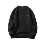 Унисекс вязаный свитер DAREASY с подкладкой из флиса экрю - фото