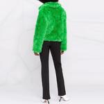 MSGM Женская шуба green - фото 4