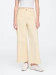 Gap Women's Wide Leg Cropped Jeans - фото 2