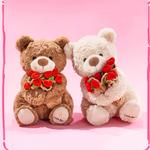 YIHEGE Плюшевая кукла Rose Bear высотой 30 см - фото 8