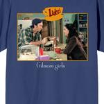 Футболка с рисунком «Люк и Лорелей» для девочек Gilmore Girls для юниоров Licensed Character, синий - фото 2