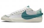 Кроссовки Nike Women's Blazer Low '77 Jumbo 'Summit White Geode Teal' - фото
