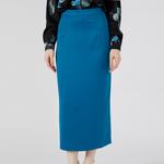 Прямая юбка миди S&J Weekends, синий - фото 3