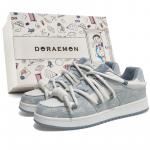 Обувь для скейтбординга Doraemon унисекс, Черный деним - фото 36