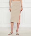 Юбка Dkny, желтый - фото