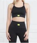 Топ slim fit Ea7, черный - фото