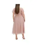 Платье Elina Maxi Plus Size CITY CHIC, розовый - фото 2