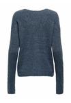 Джемпер ONLY ONLCAMILLA V-NECK LS KNT, Vintage Indigo/Blue - фото 4