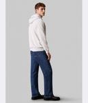 Толстовка мужская Calvin Klein Jeans с капюшоном, бежевый - фото 3