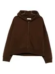 Худи на молнии Entire Studios, коричневый - фото