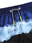 Плавки-шорты Niko с принтом Molo, синий - фото 3
