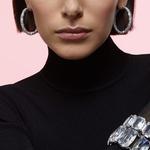 Серьги Matriz Swarovski, белый - фото 4