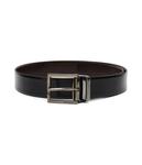 Кожаный ремень отрывной Boss, черный - фото