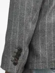 Пиджак в тонкую полоску Hackett, серый - фото 4