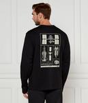 Лонгслив BOSS ORANGE Te_Ufolong Regular Fit, черный - фото 3