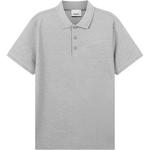 Серая поло для мужчин Burberry, серый - фото 4