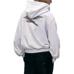 C2H4 Свитшот мужской белый хизер грей - фото 6