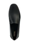 Кожаные лоферы U ASCANIO Geox, черный - фото 5