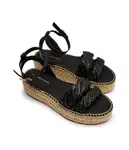 Кожаные сандалии Tommy Hilfiger, черный - фото 3