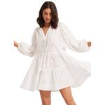 Многоярусное платье с вышивкой Kleid Seafolly, белый - фото 4