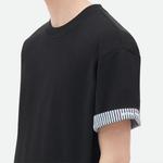 Футболка мужская черная Bottega Veneta, черный - фото 4