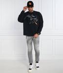 Толстовка Palm Angels свободной посадки, черный - фото 2