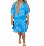 Платье Meena Lilypad в голубом цвете Flora Bea - фото