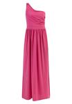 Платье макси ONE-SHOULDER  faina, розовый - фото