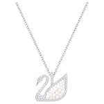 Swarovski Родированное колье Swan Women's White Gold - фото 3