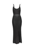 Длинное платье Vivance Strick, черный - фото