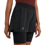 Активные шорты с On, черный - фото