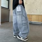 Детские джинсы Thin Cooling EASTERN CAMEL, синий - фото 6