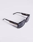 Солнцезащитные очки Quay Karma Rectangular Tortoise в синем и черном цвете Quay Australia - фото 2