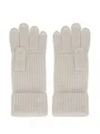Перчатки в рубчик Potamy, нейтральный - фото 2
