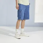 Повседневные шорты мужские индиго Dickies, индиго - фото 5