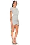Мини-платье Bobi, heather grey - фото 2