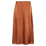 Юбка миди Vila Shima High Waist, коричневый - фото 3