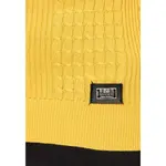 Вязаный свитер Rusty Neal, с современным узором спицами, желтый - фото 7