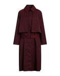 Пальто Agnona, бордовый - фото