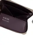 Кошелек на молнии с узлом Loewe, бежевый - фото 4