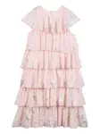 Ярусное платье с оборками Billieblush, розовый - фото 2