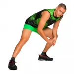 Футболка без рукавов Trangoworld Merles, зеленый - фото 4