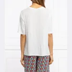 Сверху — пижама свободного кроя. Dkny, белый - фото 3