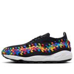 Кроссовки air footscape woven 'rainbow black' Nike, черный - фото