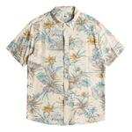 Рубашка с коротким рукавом Quiksilver Lemnas, бежевый - фото 3