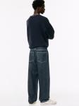 Pull&Bear Багги джинсы в темно-синем цвете - фото 6