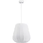 Подвесной светильник HUGO PD1 E27 Paco Home, белый - фото