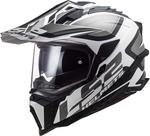 Шлем LS2 Helmets Explorer XT Adventure 2X-Large, черный / белый - фото 5