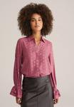 Блуза WE Fashion Button-down blouse, Pink - фото