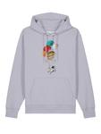 Толстовка wat? Apparel Sweatshirt Balloon Spaceman, цвет Lavender - фото 2